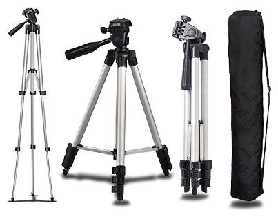 

QUXXA MB-330A Extendable 5F Tripod Stand for Mobile GoPro DSLR Camera