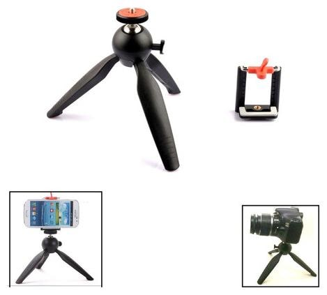 

QUXXA 228A Non Extendable Tripod Stand for Mobile GoPro (Usage for vlogging)