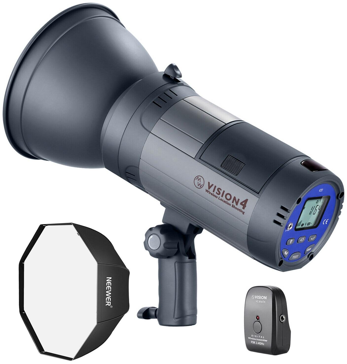 

Neewer 300w Vision 4 Li-ion Battery Powered Outdoor Studio Flash Strobe Kit