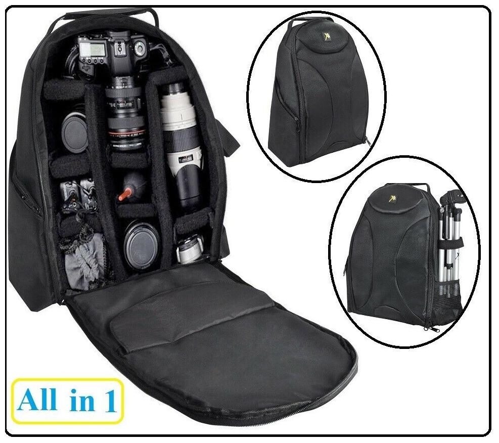 

NEW Deluxe Backpack Camera Bag Case For FujiFilm X-100F X-70