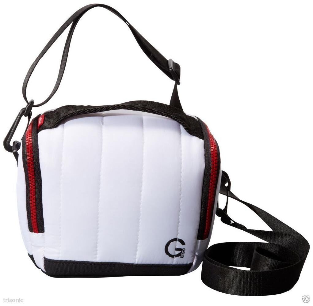 

NEW Golla fits MIRRORLESS CAMERA Lens or DSLR - White BAG IONA Stylist Case