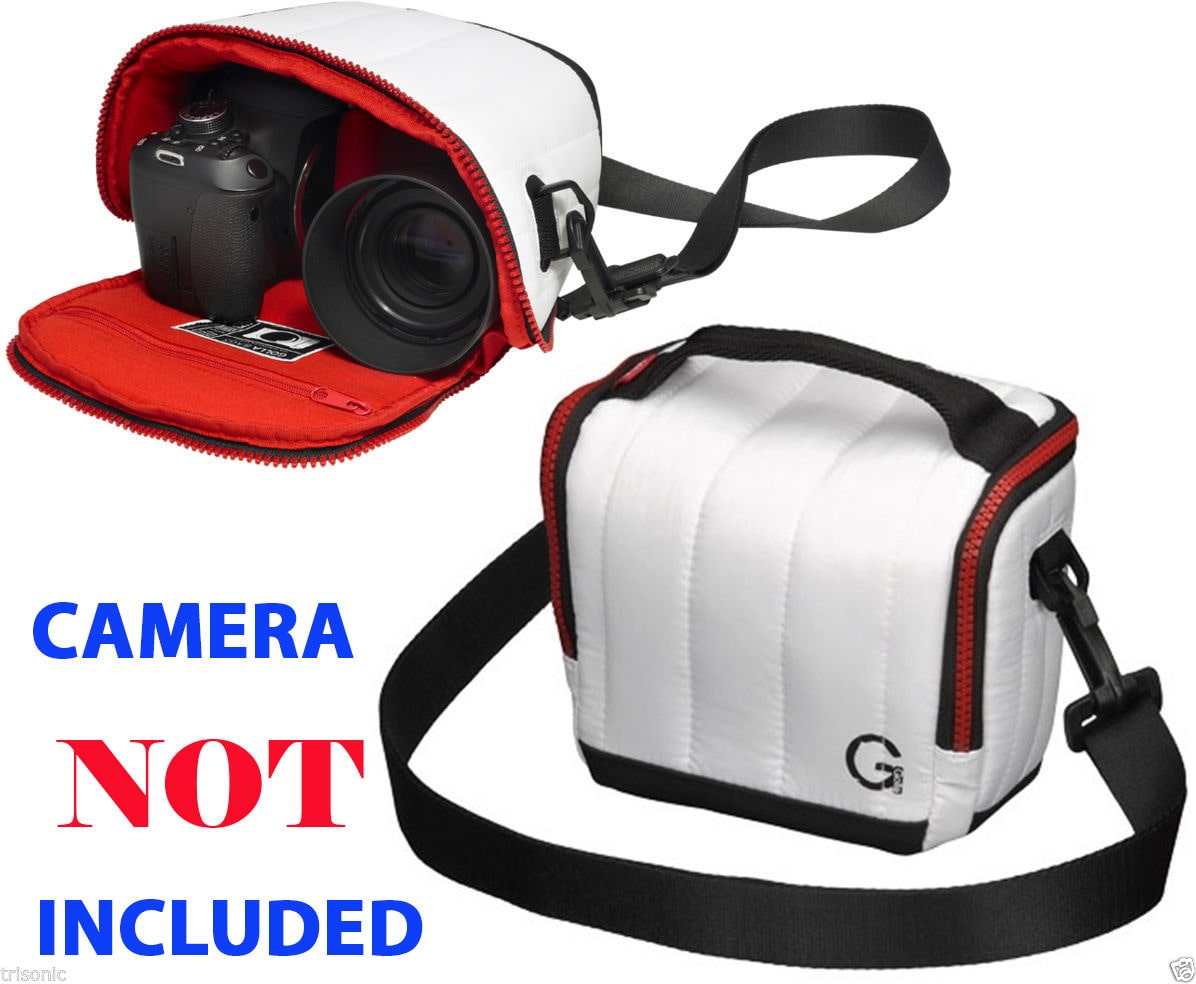 

New Golla Mirrorless Carrying Case for DSLR Camera and Lens G1363 Padded W Strap