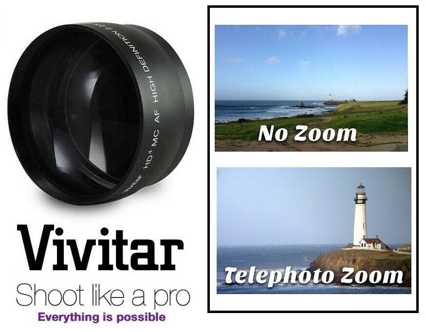 

NEW PRO HD 2 2x TELEPHOTO LENS FOR FUJIFILM FINEPIX HS30EXR HS33EXR