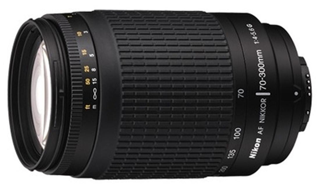 

Nikon AF Zoom-Nikkor 70- 300 mm f 4-5 6G Lens (Black)
