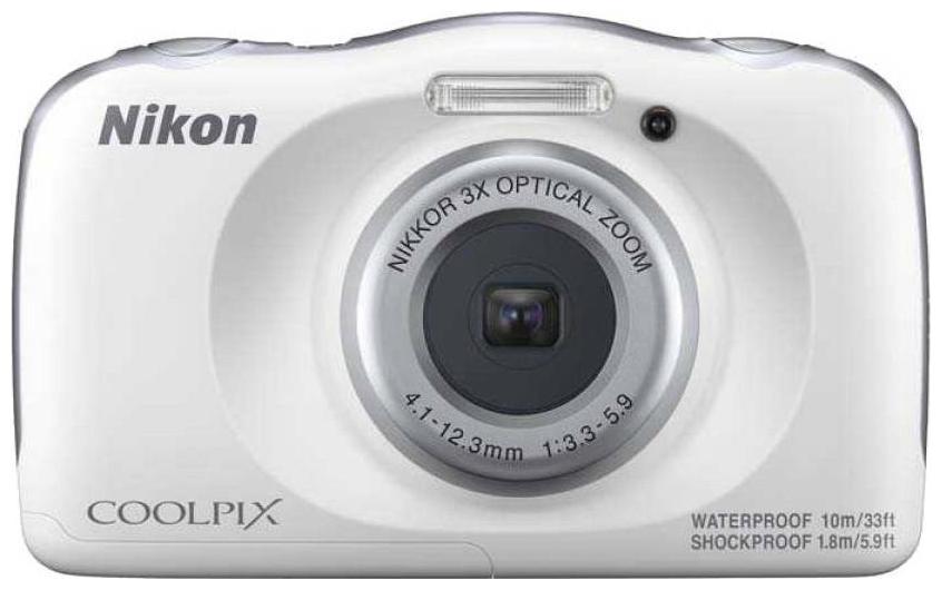 

Nikon Coolpix W150 (13 2 MP 3x Optical Zoom Upto 4x Digital Zoom White Silver)