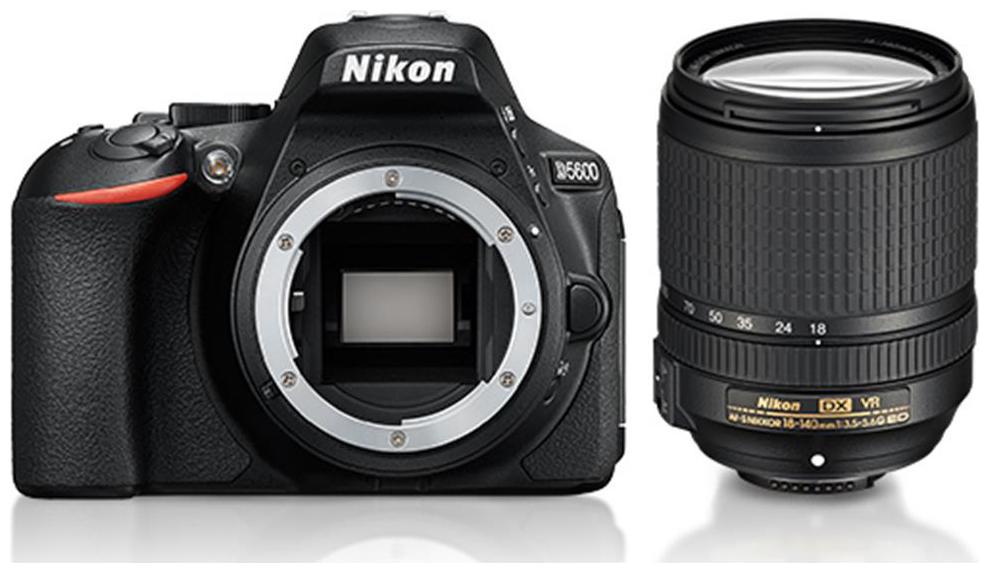 

Nikon D5600 Kit (AF-S DX NIKKOR 18-140 mm F 3 5-5 6G ED VR Lens) 24 2 MP DSLR Camera (Black) FREE Nikon DSLR Bag 16GB Memory Card