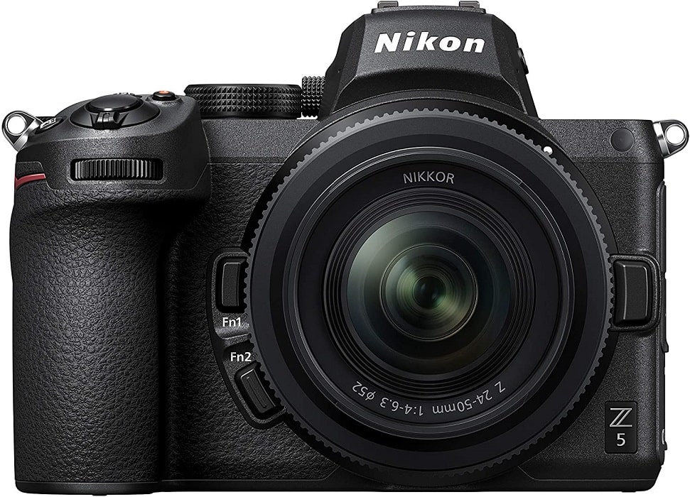 

Nikon Z5 Kit (24-50mm f 4-6 3 Lens) Mirrorless Digital Camera (Black)