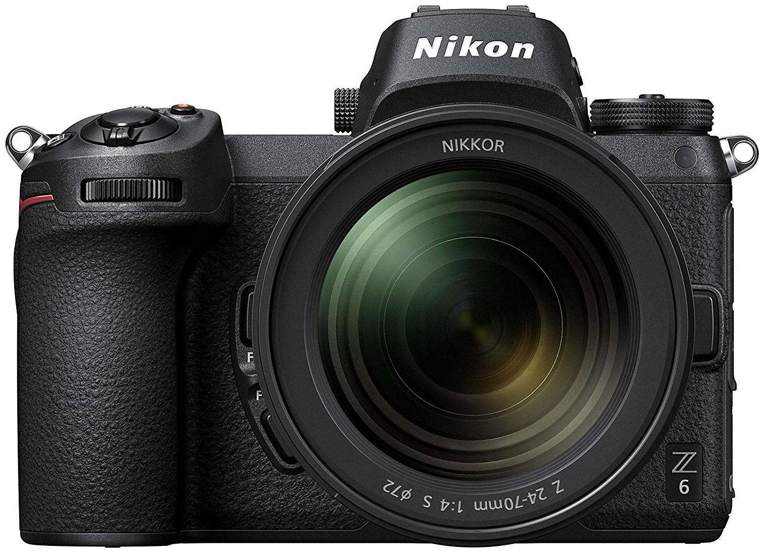 

Nikon Z6 Kit (24 - 70 mm) 24 5 MP Mirrorless Camera 64 GB Card (Black)