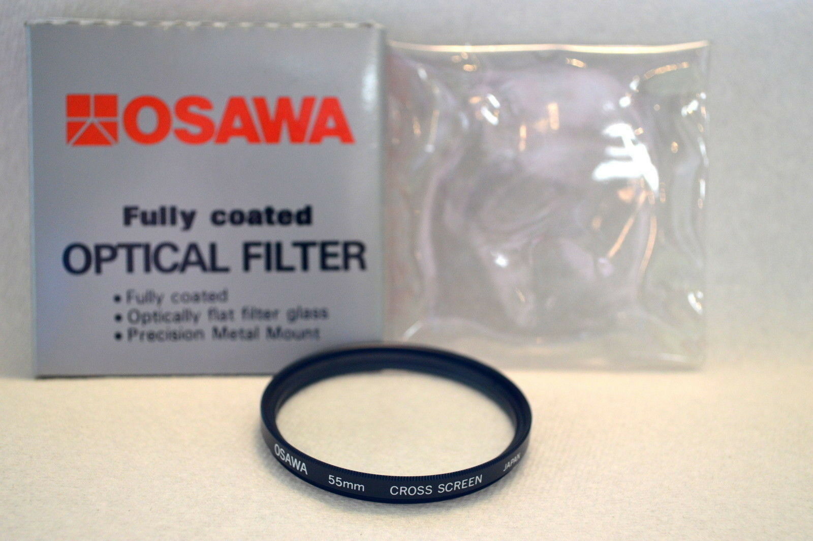 

Osawa 55 mm NEW Cross Screen Screw-In Filter w Pouch Box Made in Japan (M70)