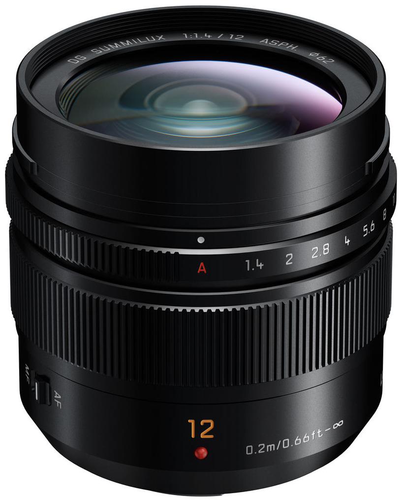 

Panasonic Leica DG Summilux 12 mm f 1 4 ASPH Lens (H-X012 Black)