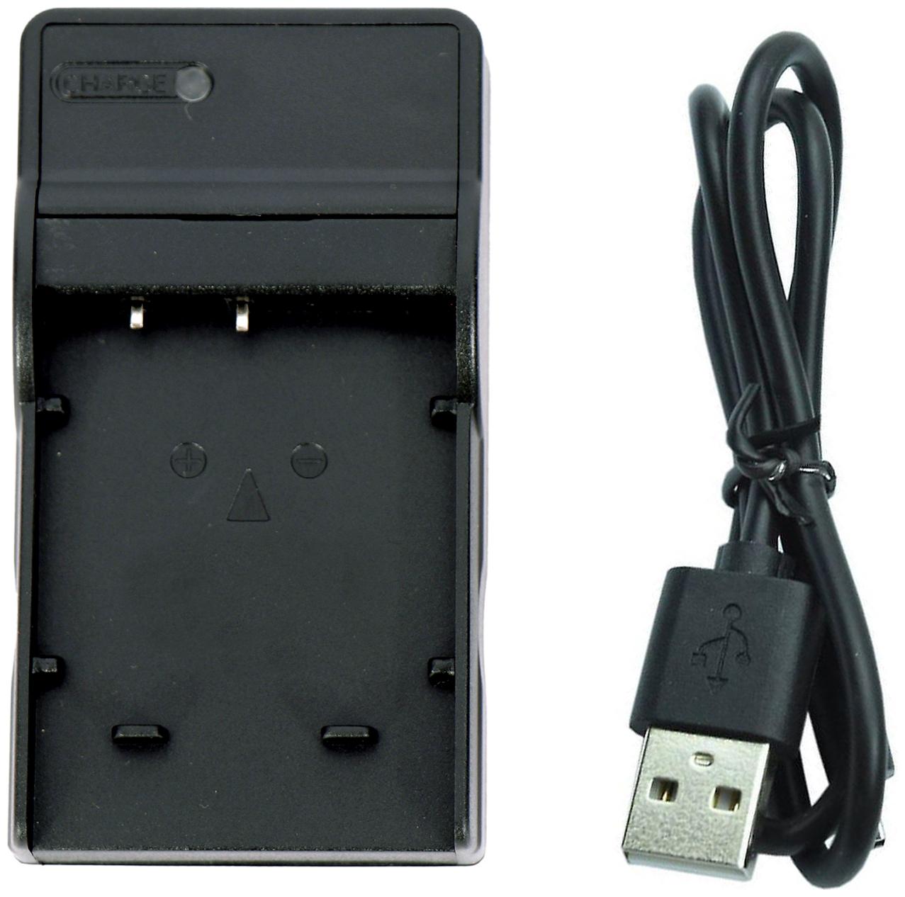 

Photo Care Np-Fm500H Usb Fast Camera Battery Charger For Sony A850 A550 A450 A580 A350 A700 A900 A77 A65 Np-Fm50 Bc-Vm50 Np-Fm550 (Black)-as