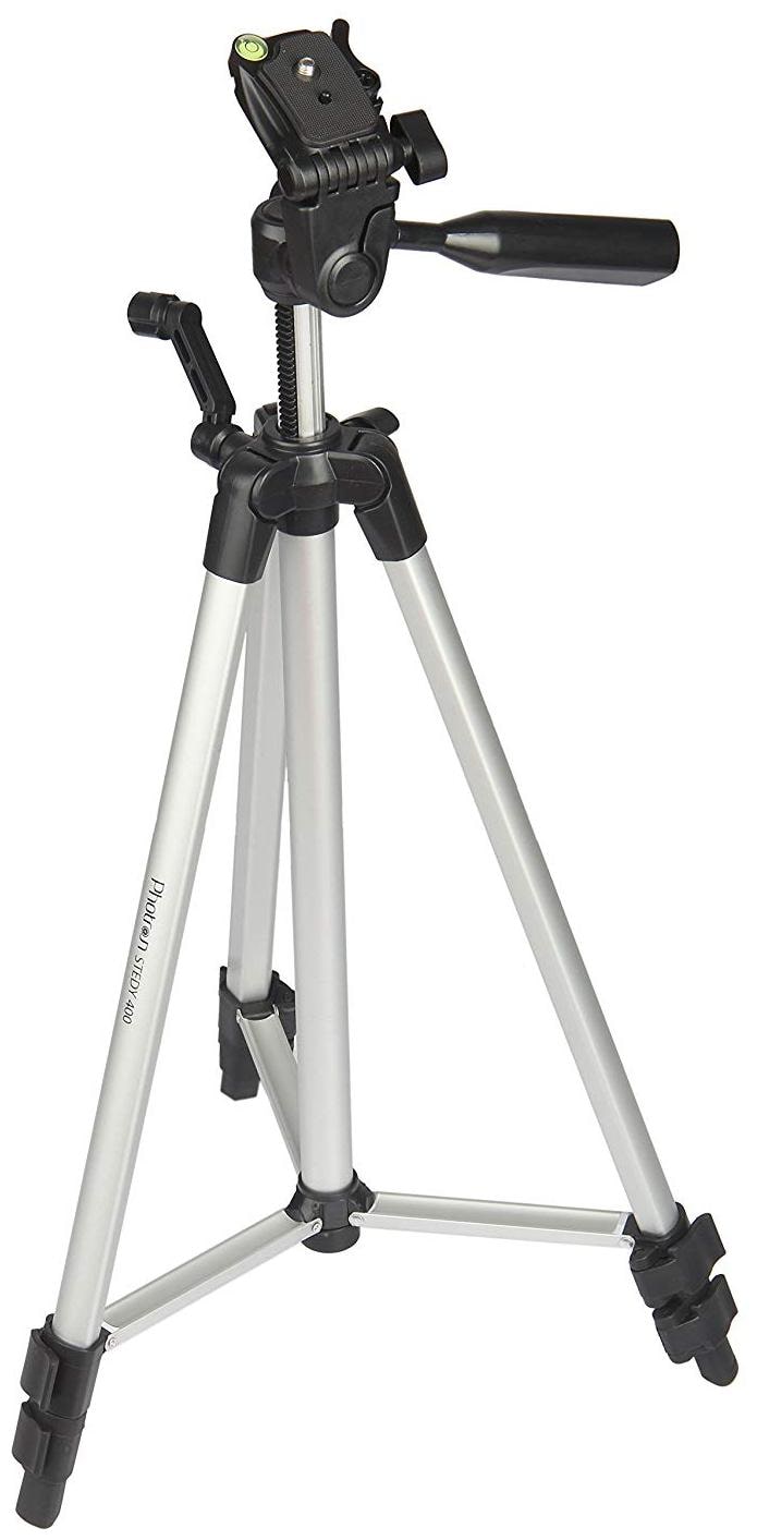 Photron Stedy 450 Tripod Black White,Supports Up to 2750 g
