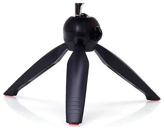 

PICKMALL Mini Tripod 7 inch-62 With 360 Degree Rotation Ball Hard With Mobile Clip For All Android Iphone Smart Phone