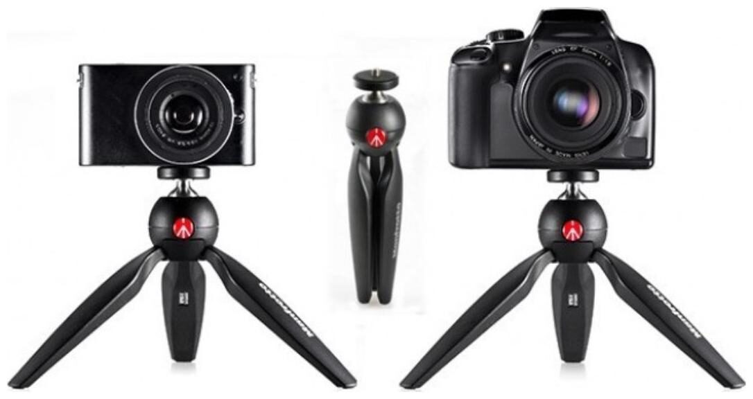 

PICKMALL Mini Tripod 7 inch-76 With 360 Degree Rotation Ball Hard With Mobile Clip For All Android Iphone Smart Phone