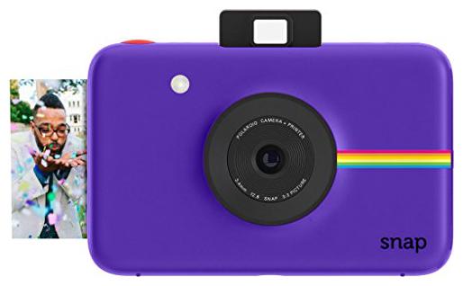 

Polaroid Snap Instant Digital Camera (Purple) with ZINK Zero Ink Printing Technology