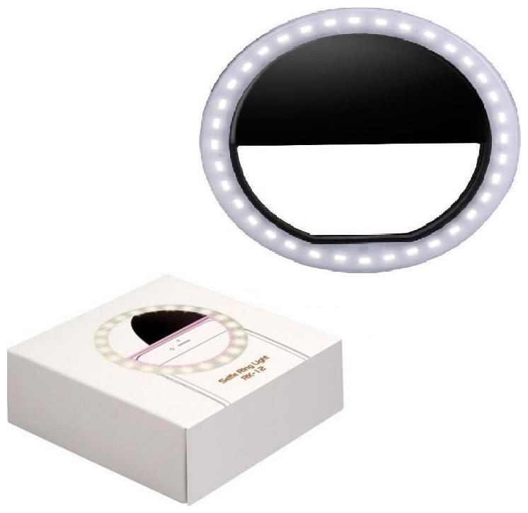 

Portable Selfie Beauty LED Ring Flash Night Light for All Smartphones By Crystal Digital