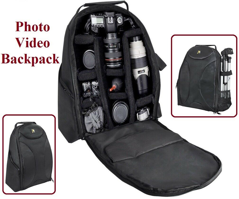 

Pro Deluxe Backpack Bag For Canon Vixia HF R72 R700 R70 R600 R62 R60 G40