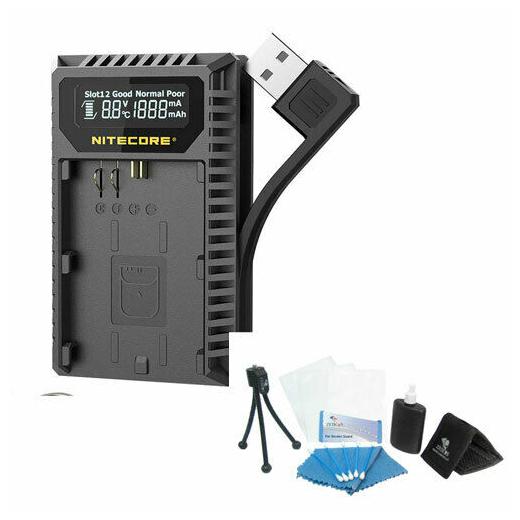 

PRO NEW NITECORE FX1 USB Charger For Fujifilm NP-W126 X100F X-T20 X-Pro2 X-E2