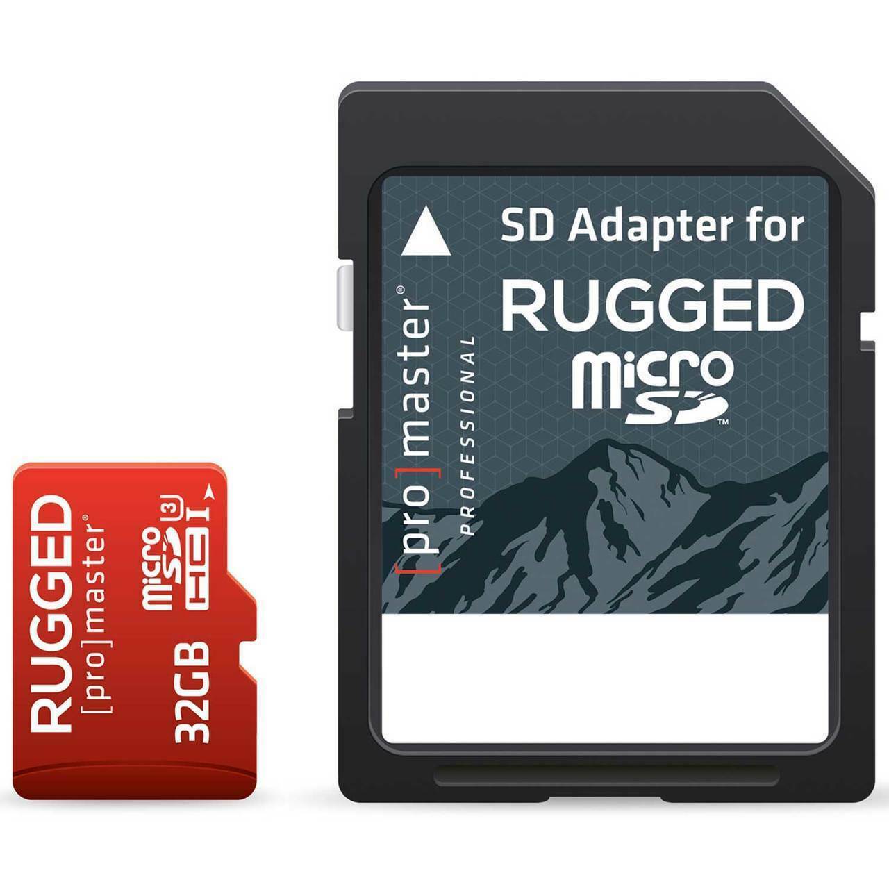 

ProMaster 32GB Micro SD Professional Rugged Memory Card