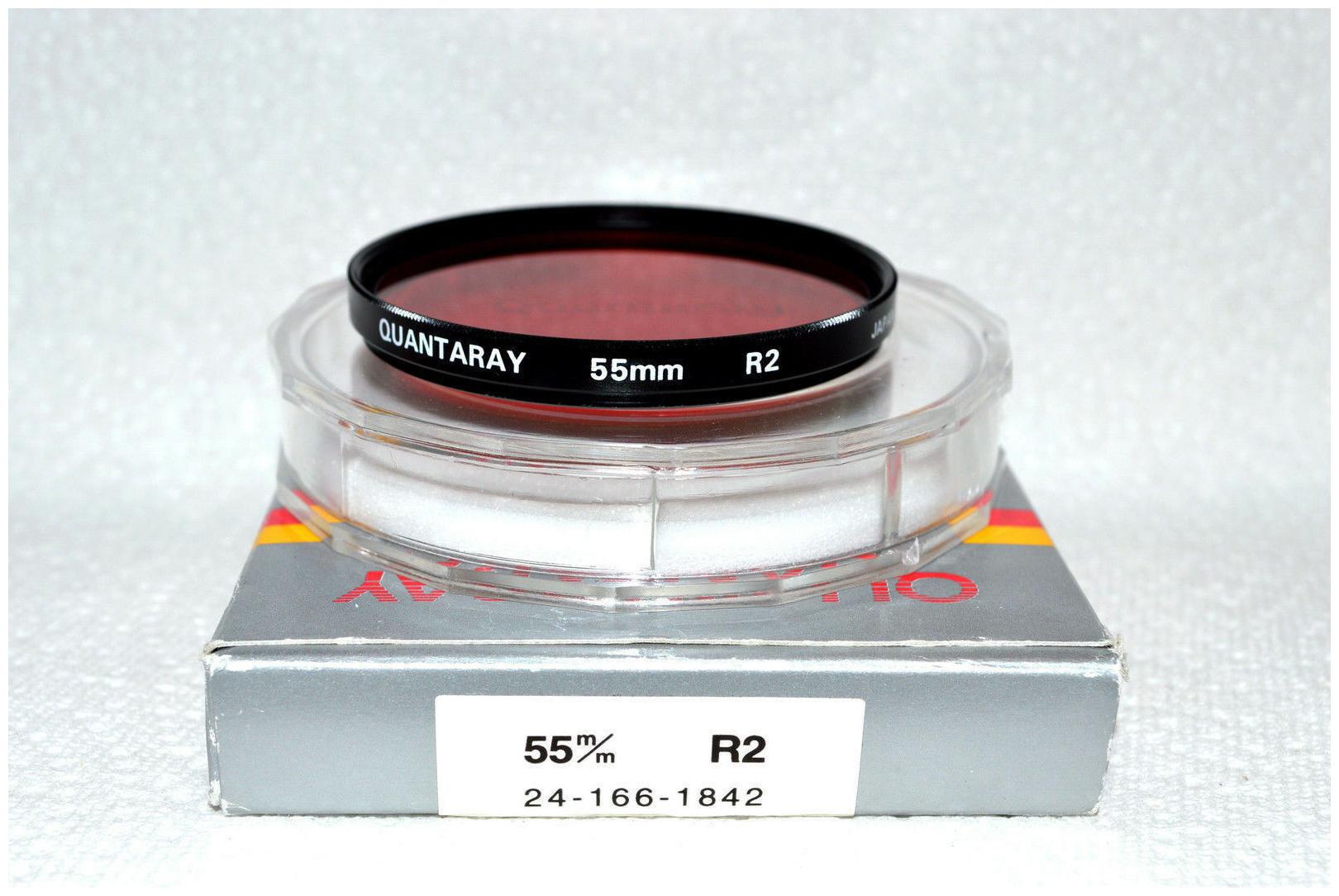 

Quantaray 55 mm NEW R2 Screw-In Filter with Case Box Japan (N-67)