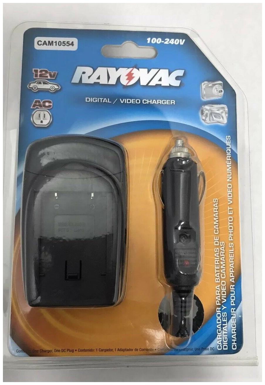 

RAYOVAC Digital Video Battery Charger CAM10554 for Li40B Batteries