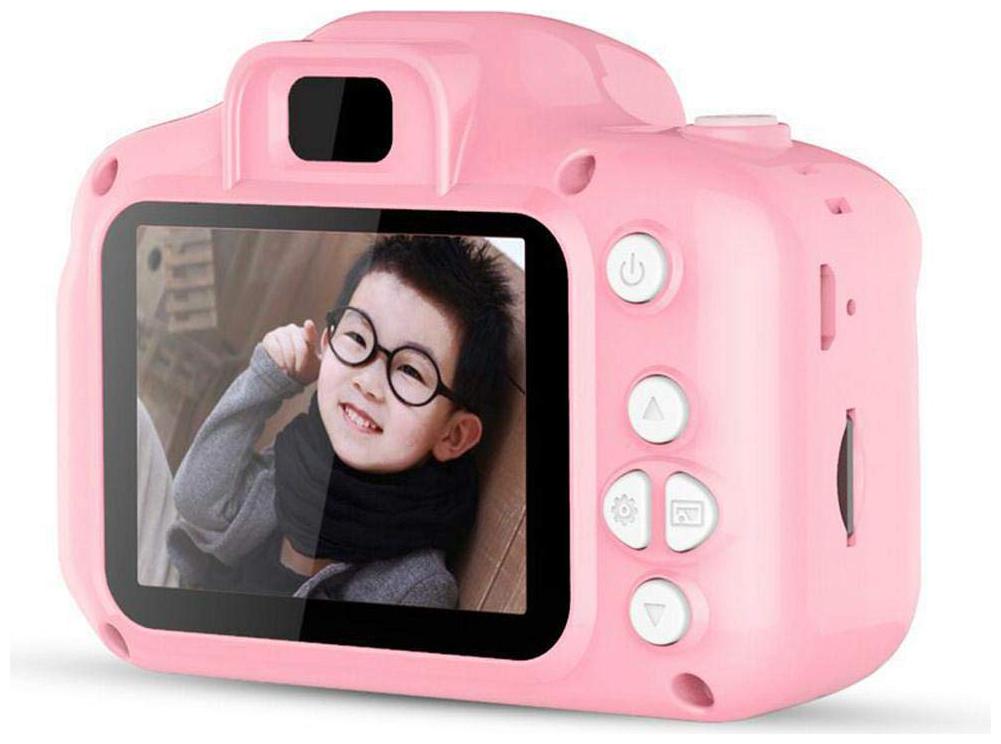 

Sami Cartoon Digital Camera Mini 2 0 inch Screen HD 1080P Video Recorder Camera (Pink)