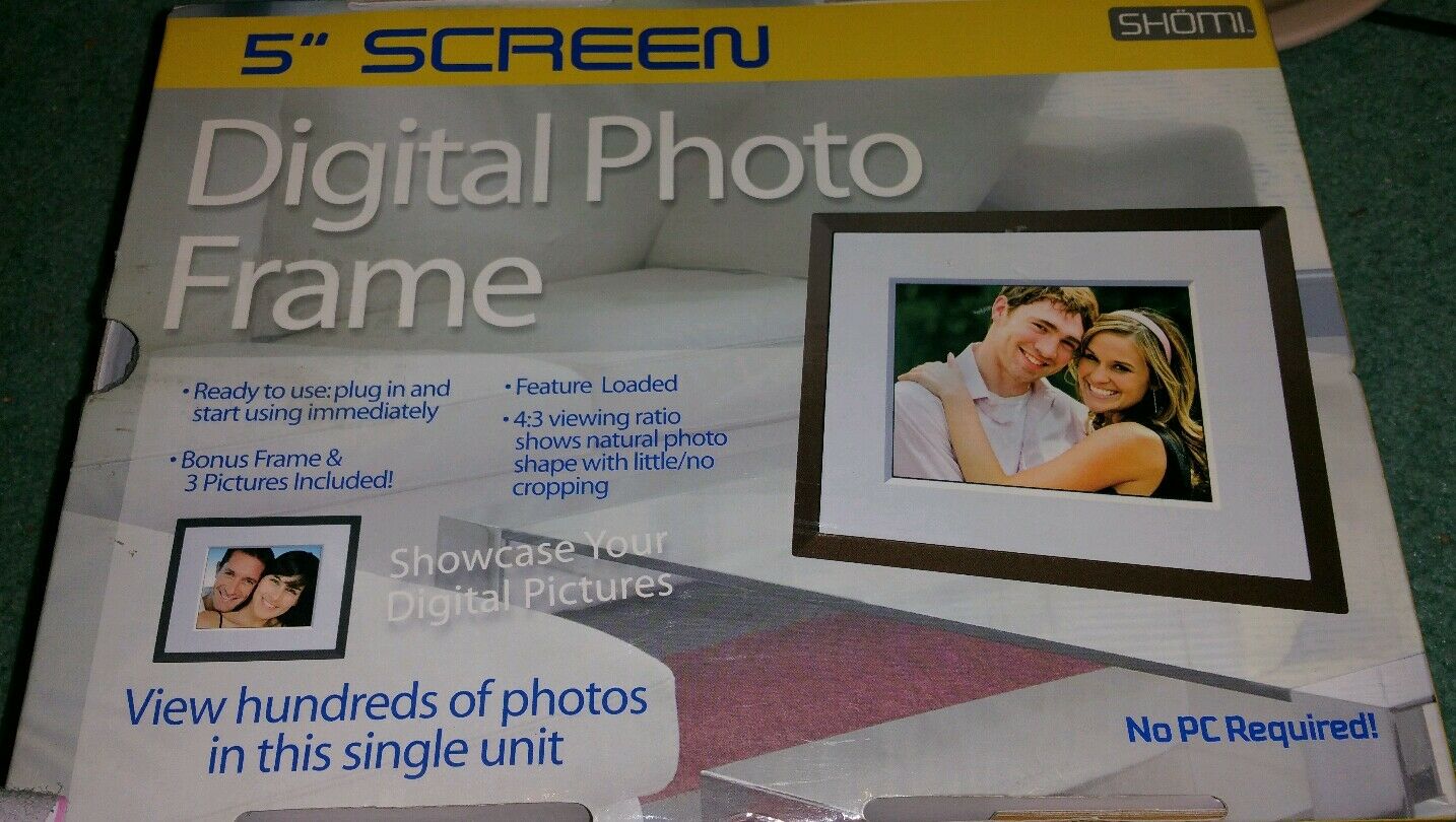 

Shomi 5 digital photo frame