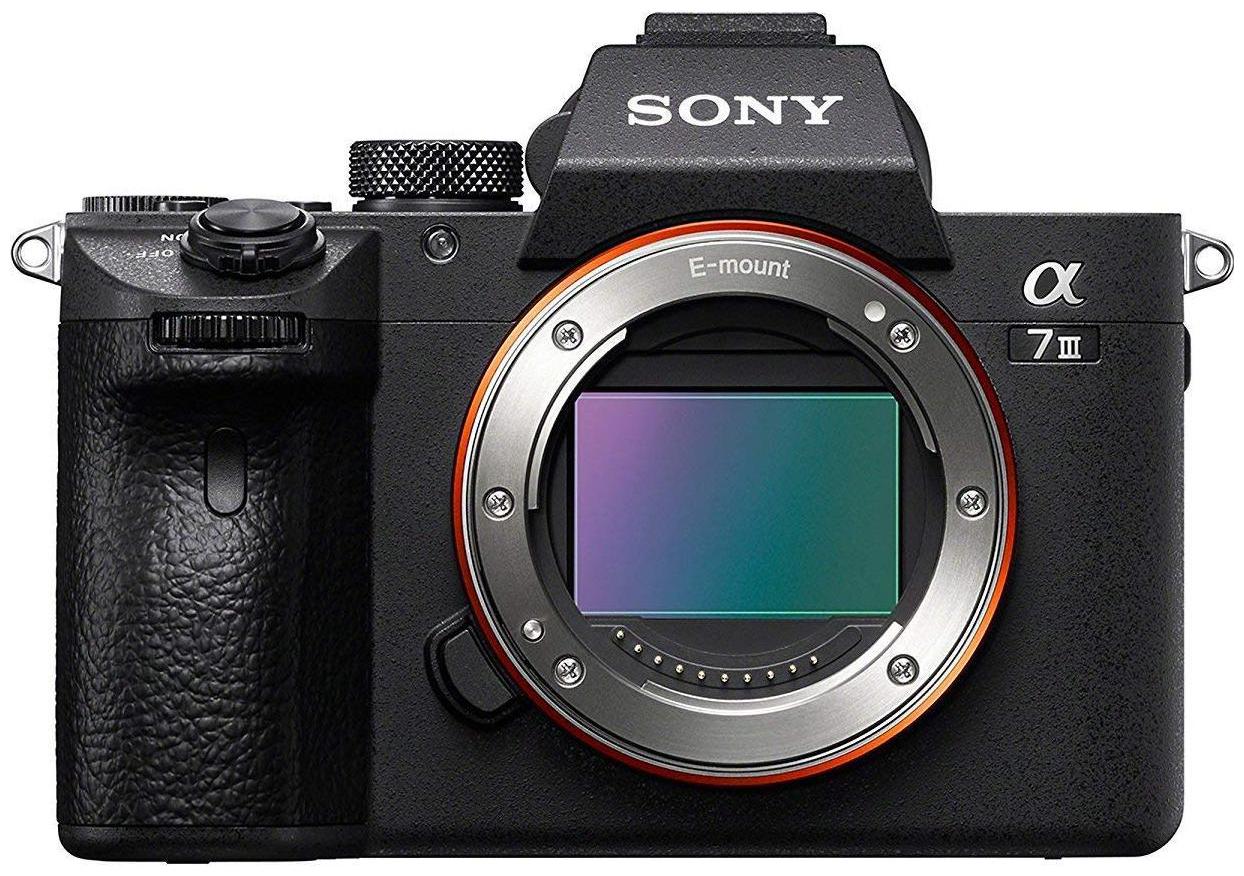 Sony ILCE-7M3 (Body Only) Full-Frame 24.2 MP Mirrorless Interchangeable Lens Camera (Black)