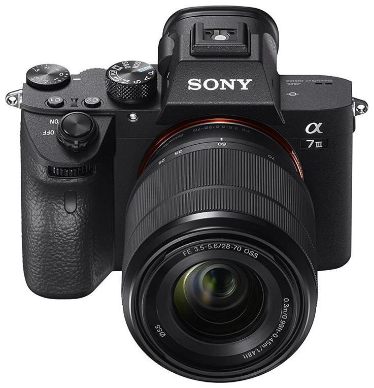 

Sony ILCE7M3B Full Frame Mirrorless Compact System Camera with SEL2870 Lens Kit - Black