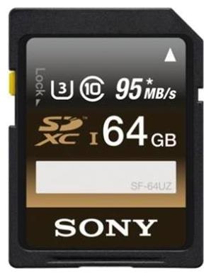 

Sony SDXC 64 GB Class 10 Memory Card (Black)