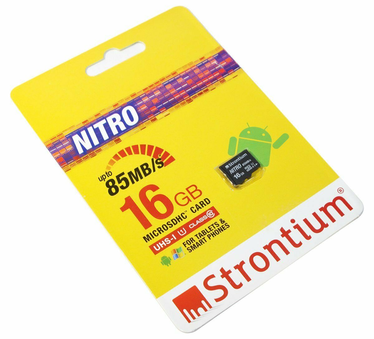 

Strontium NITRO 16GB 32GB MicroSDHC Flash Card U1 Class 10 85MB s lot