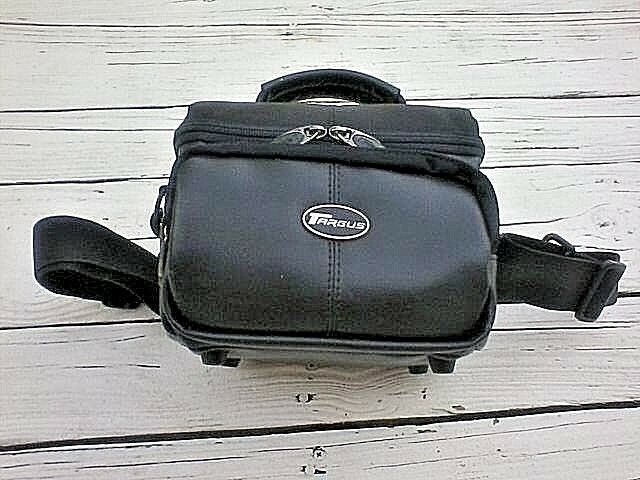 

TARGUS Compact Camera Bag Film Digital w Pockets Microfiber TOP Padded Strap BLK