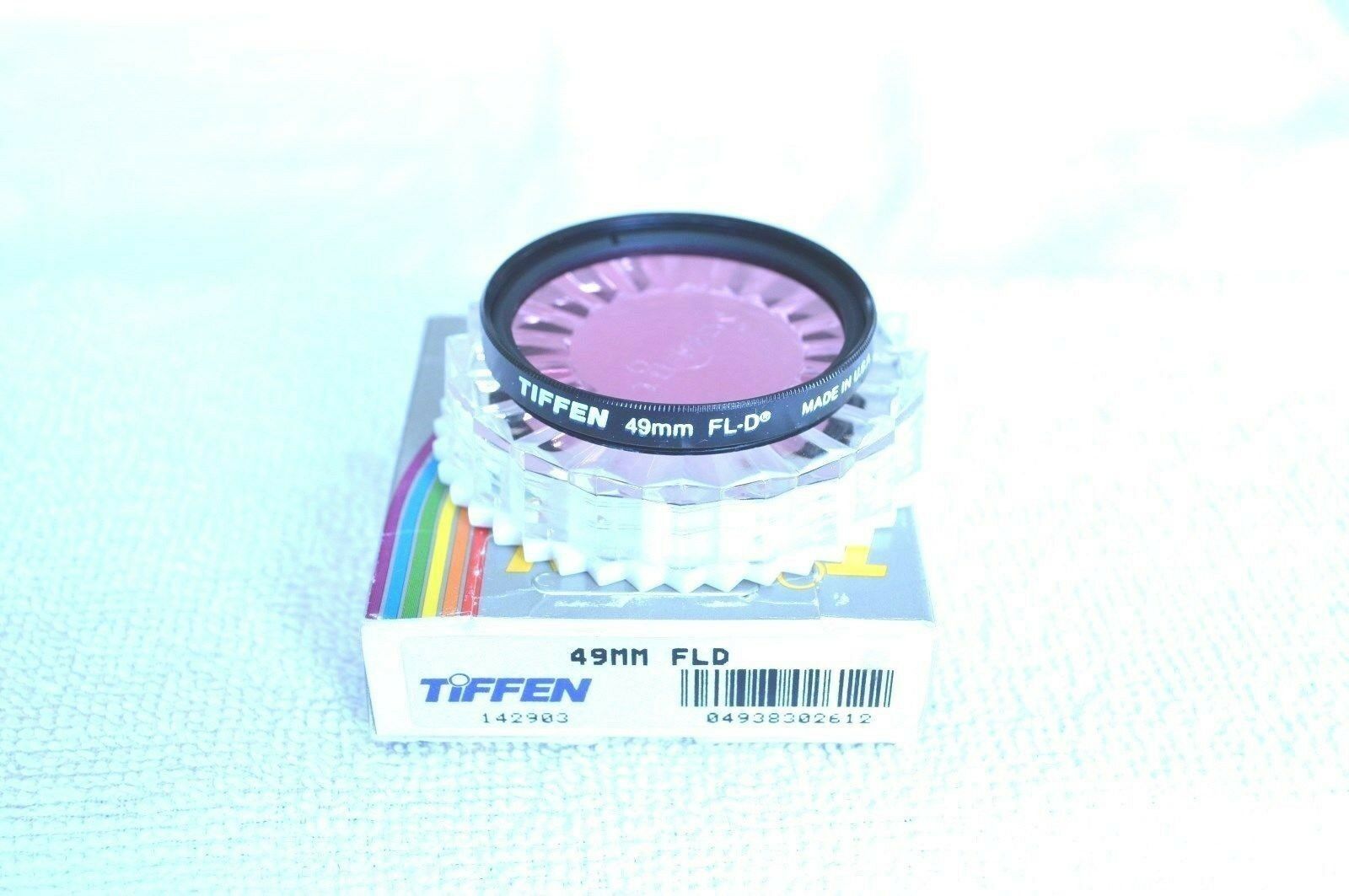 

Tiffen 49 mm NEW FLD Screw In Filter with Case Box USA (P-27)