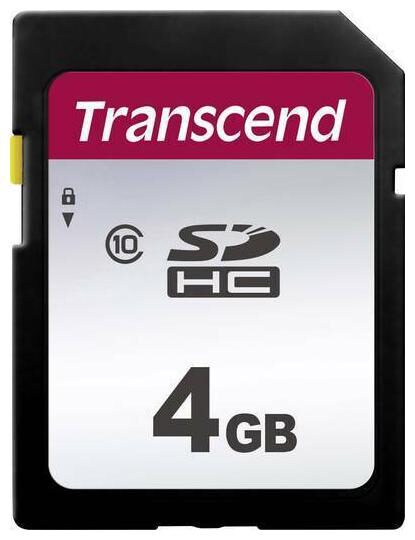

Transcend 4GB 300S Class 10 SDHC Secure Digital Memory Card up to 20MB s