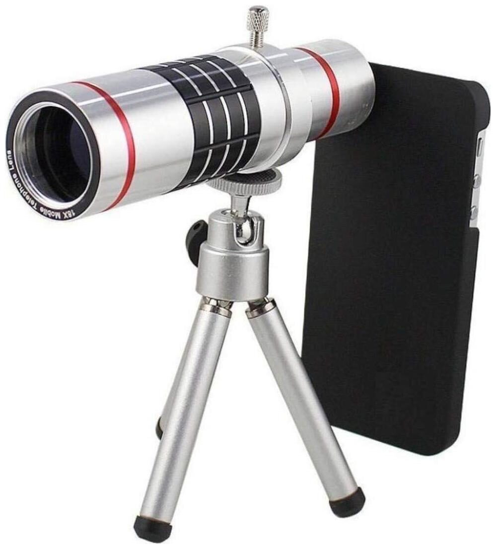 

TSV 18X lens Mini Tripod Taking pictures or videos of long distance objects Optical Zooming Lens Telescope Compatible With LG Mobiles