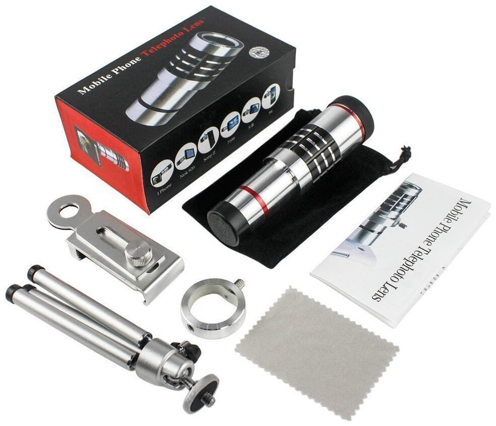 

TSV 18X lens Mini Tripod With Flexible Legs Universal Mobile Camera Lens With Tripod Holder Compatible With Redmi Note 4