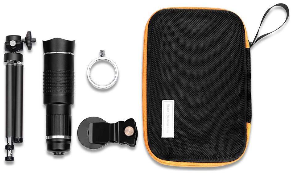 

TSV 20X Tripod Lens Hd Magnifier Lens Comaptible For Videoshoot (Black)