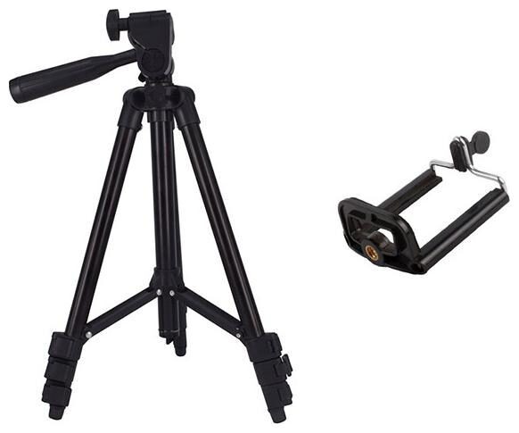 

TSV 3120 Fully Flexible Mount Cum Tripod with 3-Section Lever-Lock Legs for Most Video Cameras
