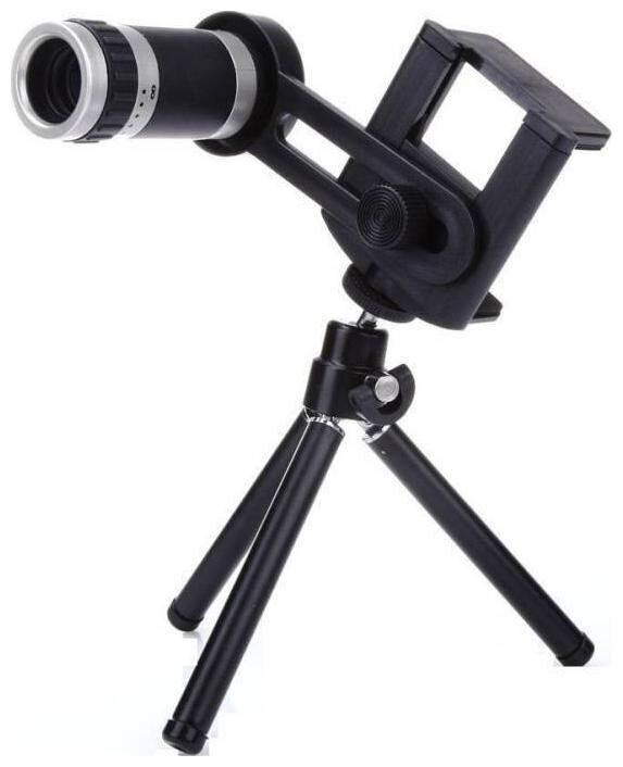

TSV 8X Tripod Lens Hd Magnifier Lens Comaptible For Tiktok Lovers (Black)