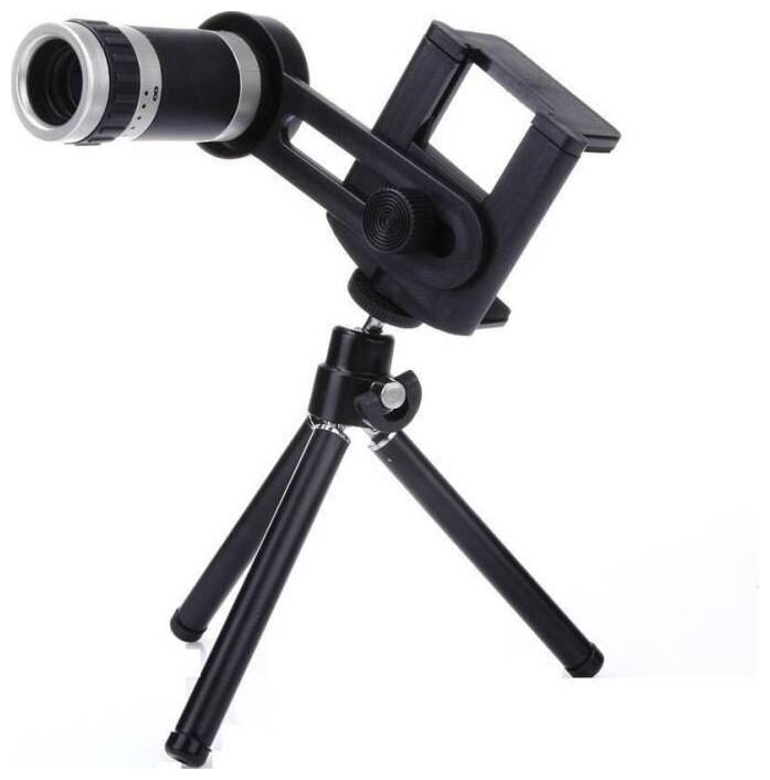 

TSV 8X Tripod Lens Hd Magnifier Lens Comaptible For Videoshoot (Black)