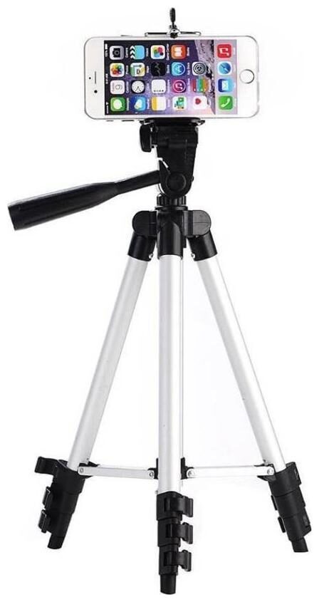 

TSV Fully Flexible Mount Cum 3110 Tripod with 3-Section Lever-Lock Legs for Most Video Cameras