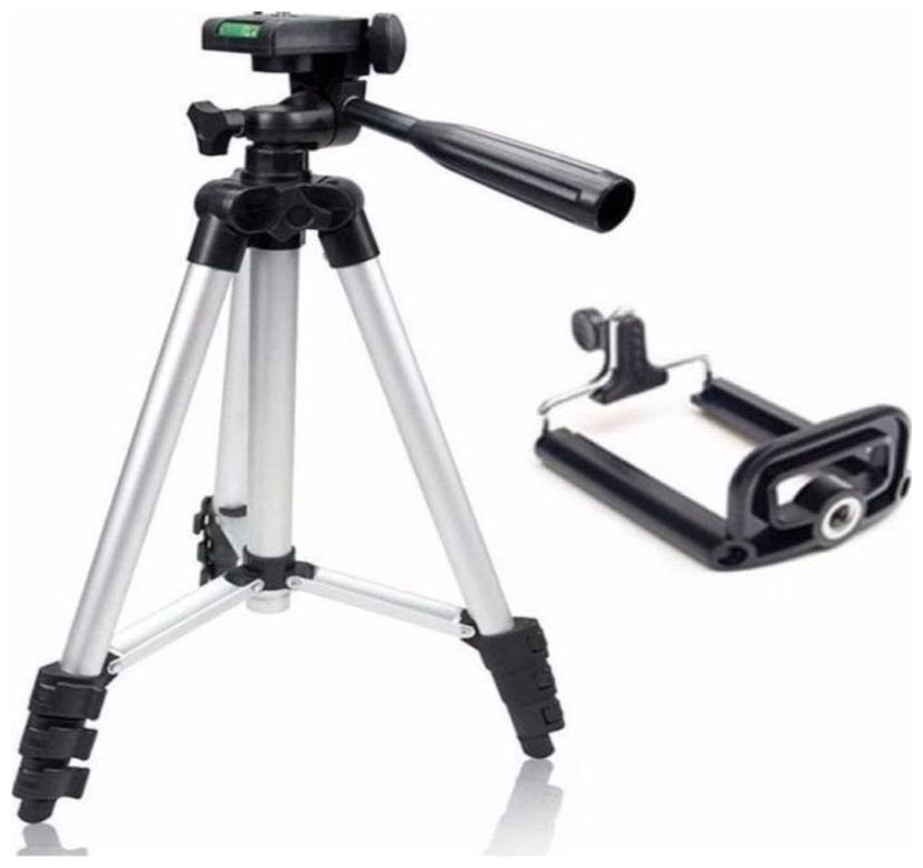 

TSV Fully Flexible Mount Cum 3110 Tripod with 3-Section Lever-Lock Legs for Most Video Cameras
