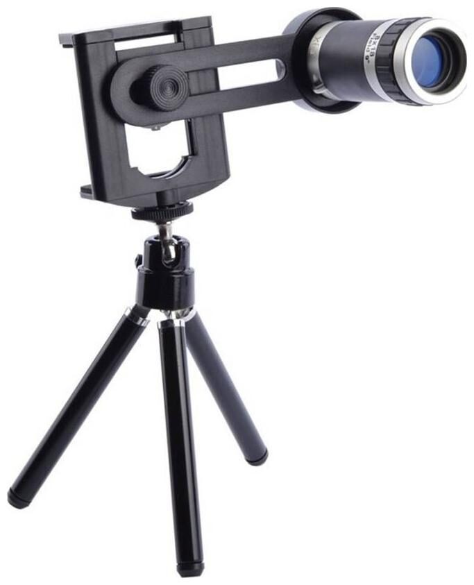 

TSV Mini Tripod With Flexible Legs Universal Mobile Camera Lens With Tripod Holder 8X Optical Zoom Compatible With Samsung Galaxy A6