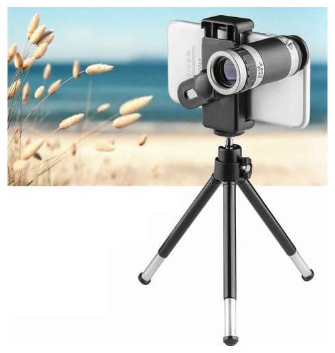 

TSV Mini Tripod With Flexible Legs Universal Mobile Camera Lens With Tripod Holder 8X Optical Zoom Compatible With Redmi Y2