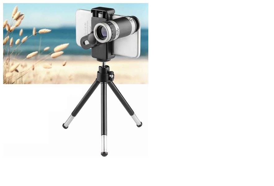 

TSV Mini Tripod With Flexible Legs Universal Mobile Camera Lens With Tripod Holder 8X Optical Zoom Compatible With Redmi Y2
