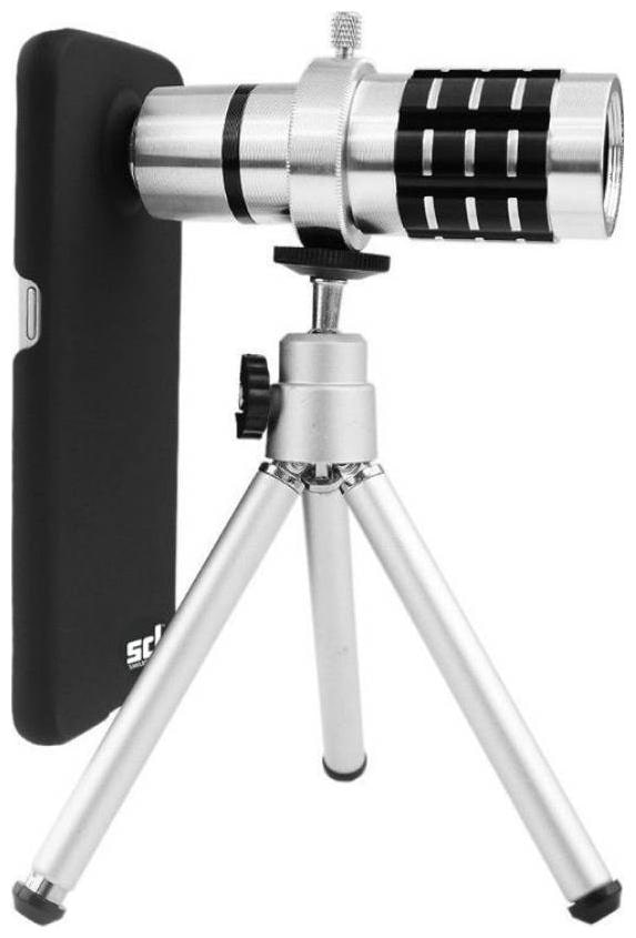 TSV New Mobile Phone Camera Lens Kit, 12x Telephoto Zoom Mobile Phone Telescope Head, 4K HD Mobile Phone Lens