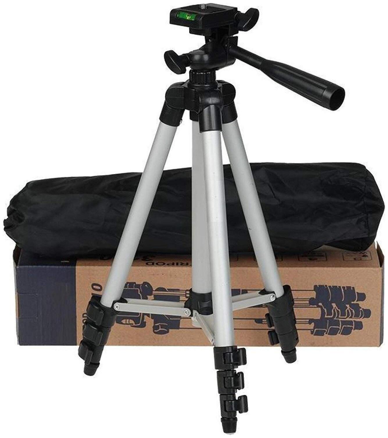 

TSV Portable Travel Lightweight Aluminum Tripod 3110 with Nylon Carry Case for Mobile Phone with Nylon Carry Case