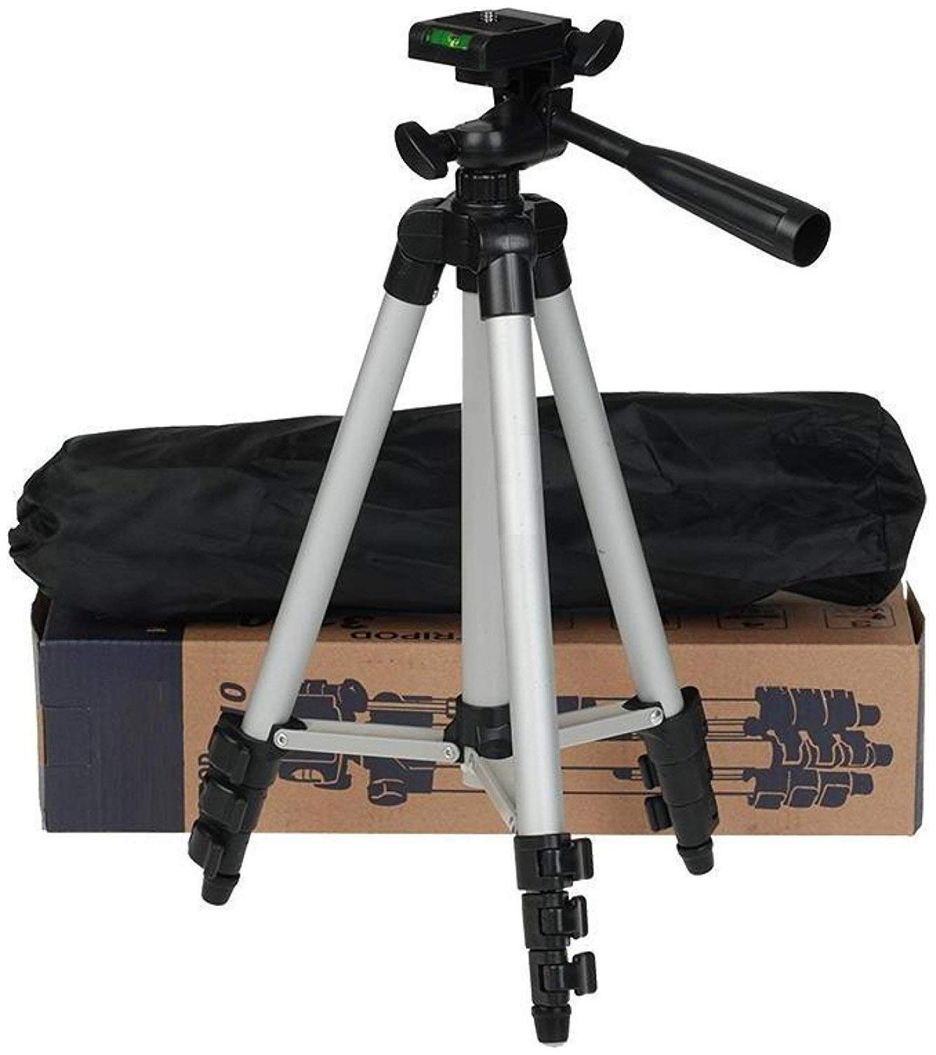 

TSV Portable Travel Lightweight Aluminum Tripod 3110 with Nylon Carry Case for Mobile Phone with Nylon Carry Case
