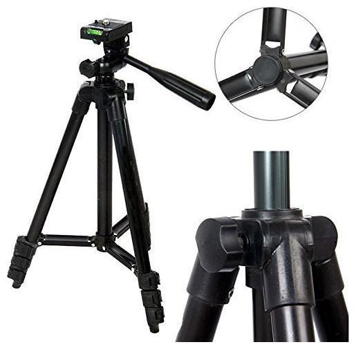 

TSV Tripod-3120 Portable Adjustable Aluminum Lightweight Camera Stand For apple iPhone X