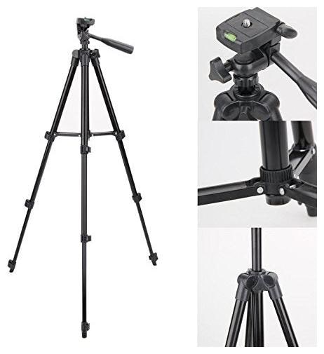 

TSV Tripod-3120 Portable Adjustable Aluminum Lightweight Camera Stand For Samsung Galaxy s9